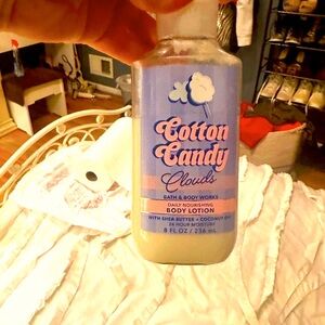 Bath & Body Works Cotton Candy Clouds Body Lotion - Blue and Cream